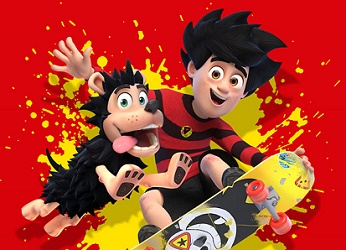 Poster for Dennis and Gnasher: Unleashed! On the Big Screen